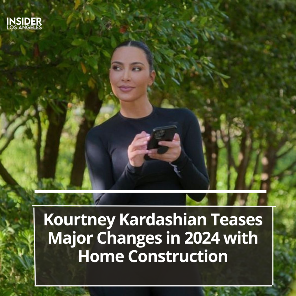 Kourtney Kardashian, a TV celebrity, stated on Instagram that she expects huge changes in her life in 2024.