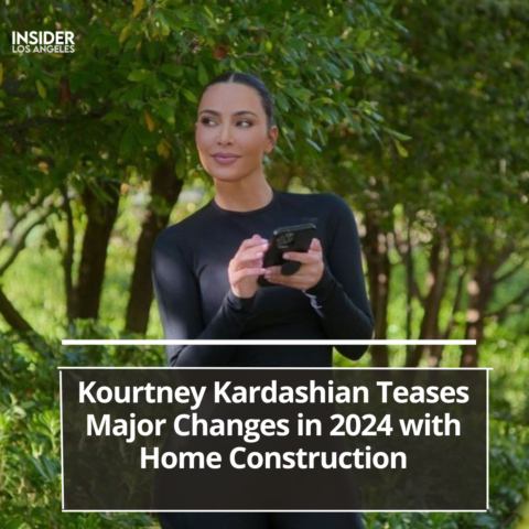 Kourtney Kardashian, a TV celebrity, stated on Instagram that she expects huge changes in her life in 2024.