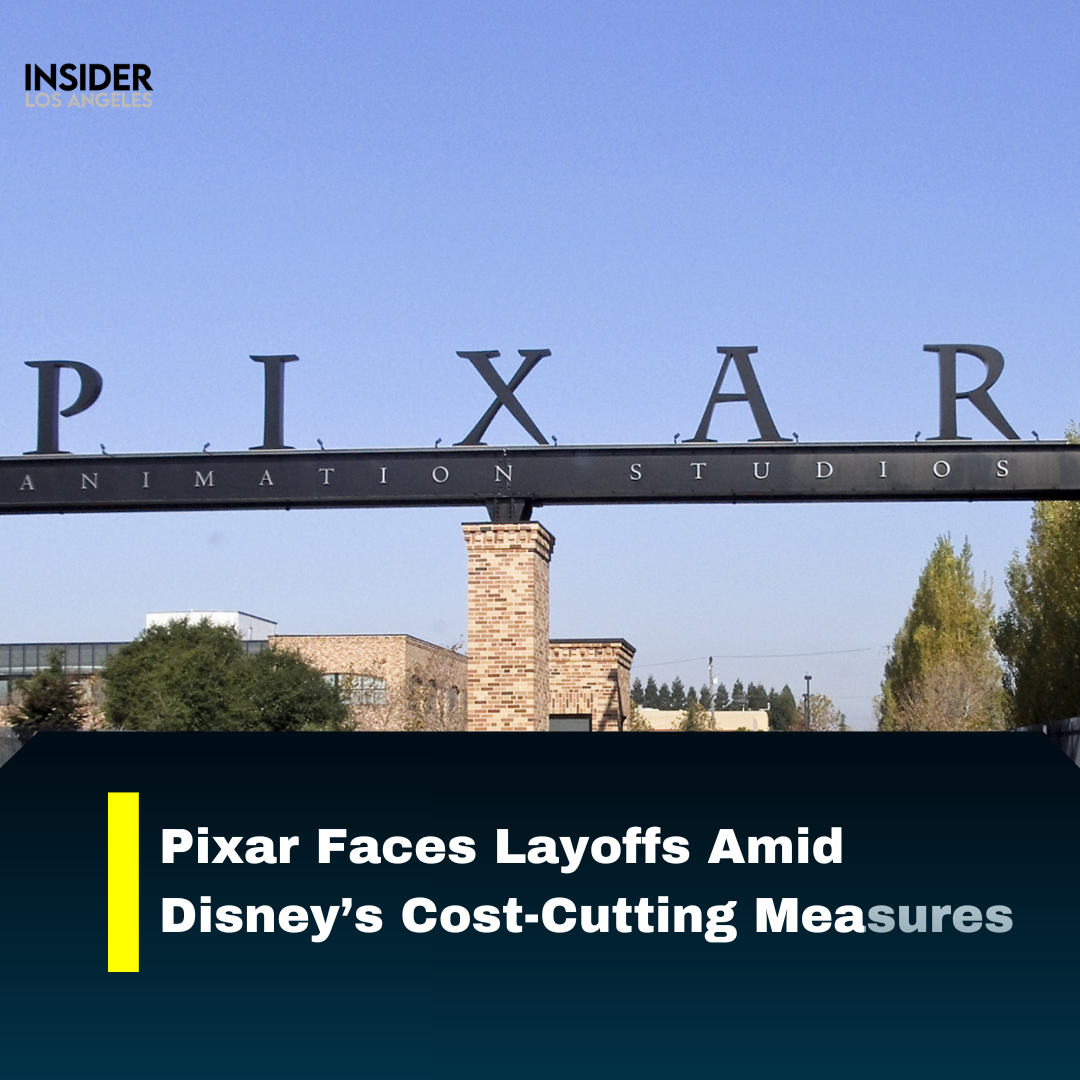 Pixar, Disney's renowned animation division, is slated to let off a considerable number of employees later this year.