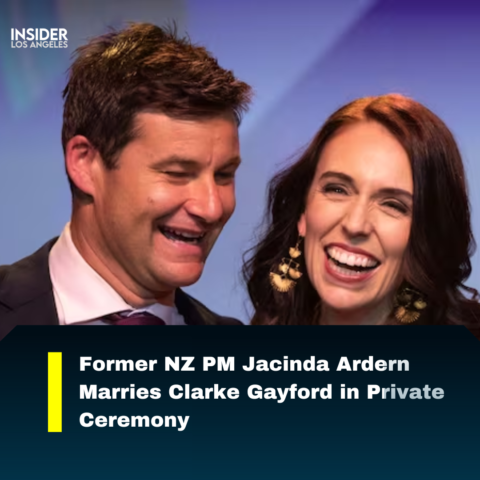 Former PM Jacinda Ardern and her longterm lover Clarke Gayford married in an intimate ceremony on Saturday.