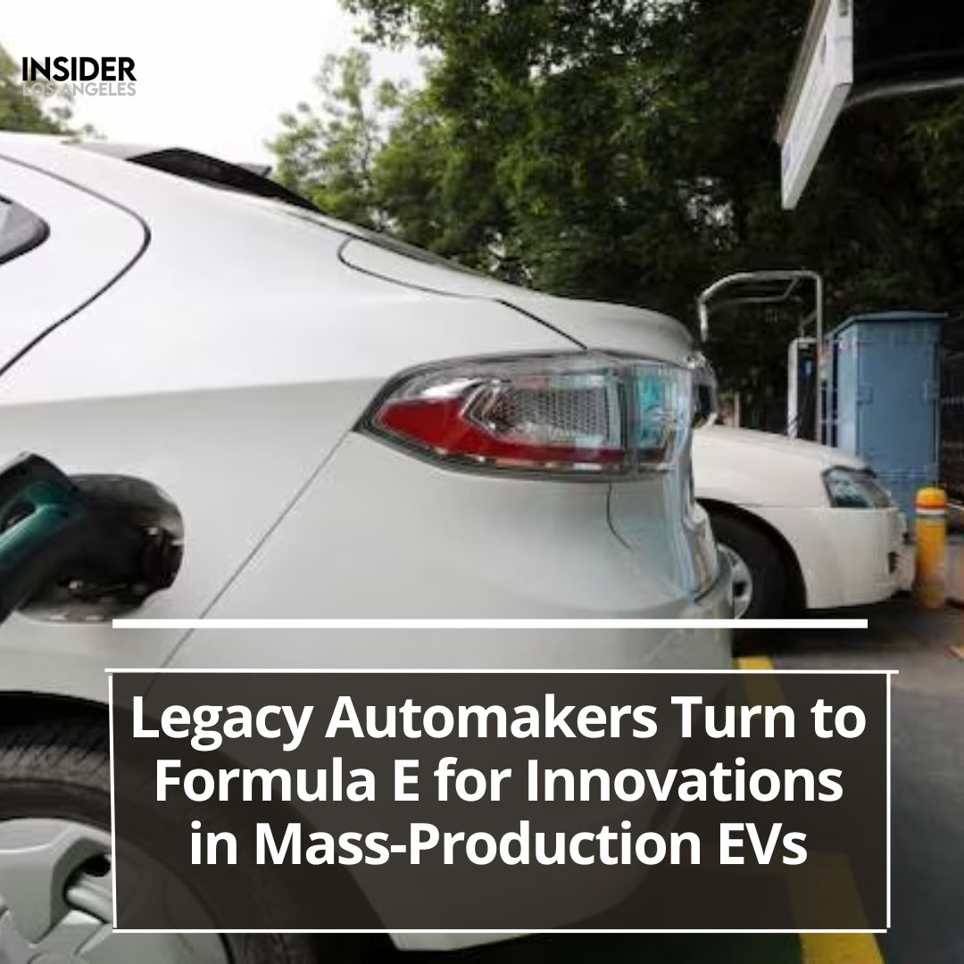 Legacy automakers are utilising their Formula E electric racing teams to compete with EV leaders like as Tesla.