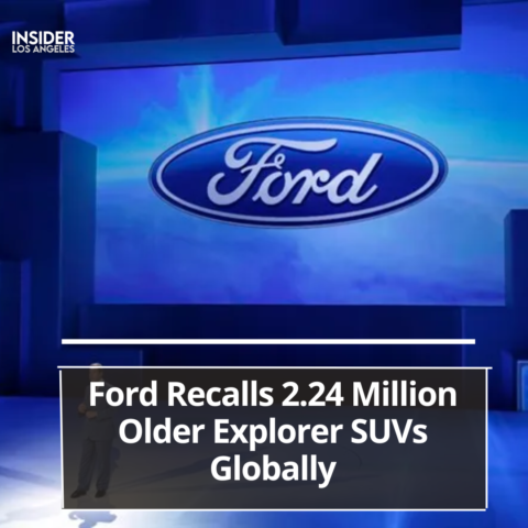 Ford Motor has issued a global recall of 2.24 million older Explorer SUVs owing to trim retention clips.