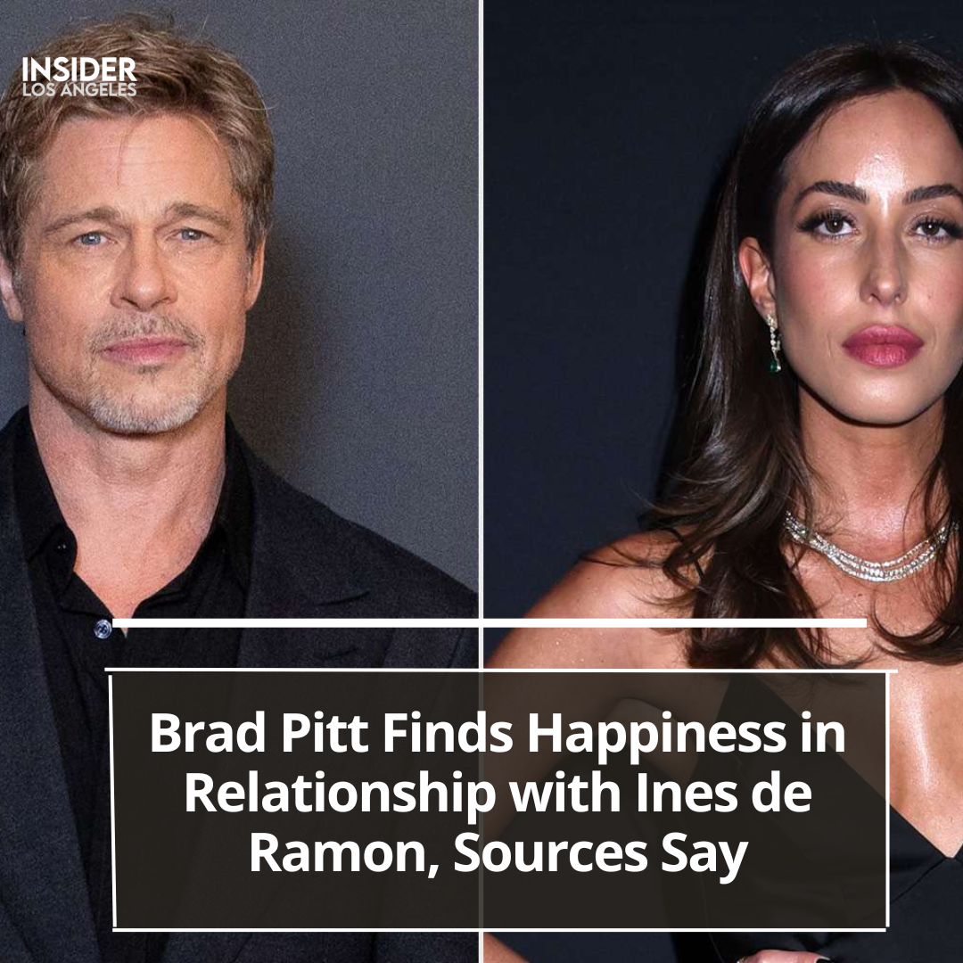 Brad Pitt reportedly "couldn't be happier" in his dating life with girlfriend Ines de Ramon, a source tells us exclusively.