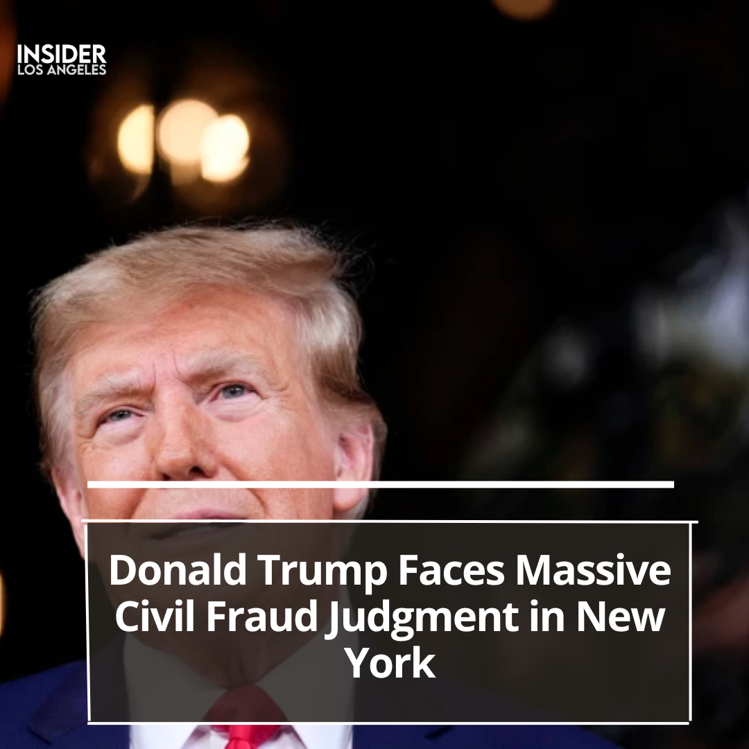 A huge civil fraud judgement against former President Donald Trump was officially finalised in New York on Friday.