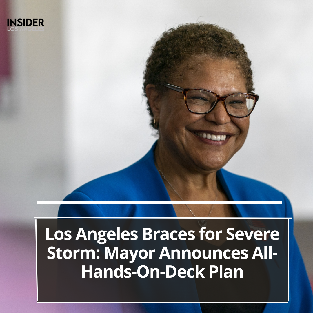 LA Mayor Karen Bass has revealed details of a full "all-hands-on-deck" strategy as the city braces for the arrival of a major storm.