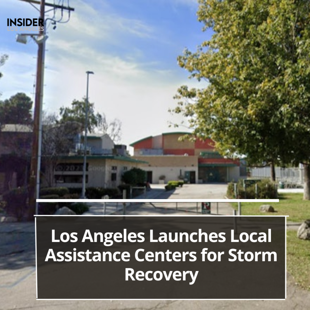The city of Los Angeles has begun recovery work for residents affected by recent heavy storms.