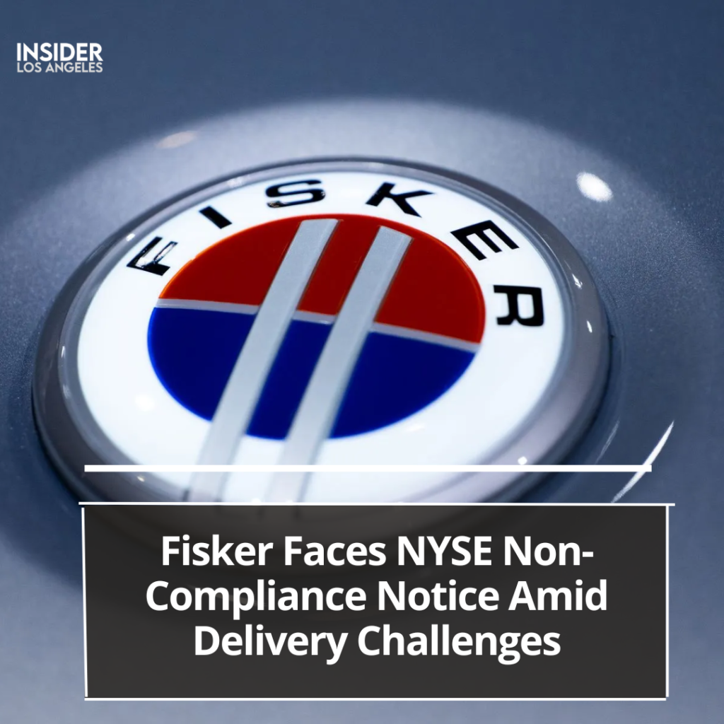 Fisker recently got a non-compliance notice from the New York Stock Exchange (NYSE) for its stock price.