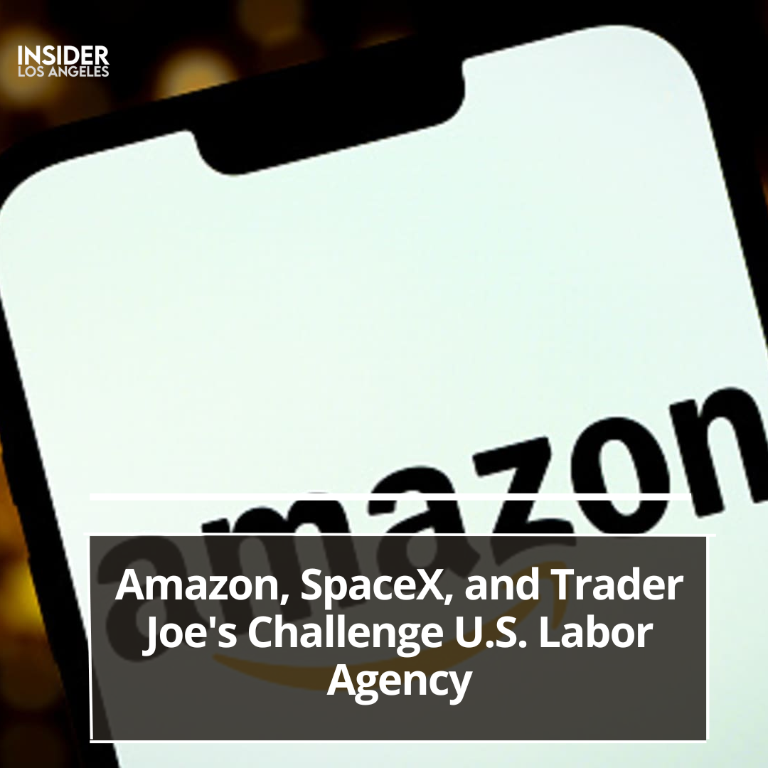 Amazon.com, along with SpaceX and Trader Joe's, has alleged that the NLRB's internal enforcement methods are flawed.
