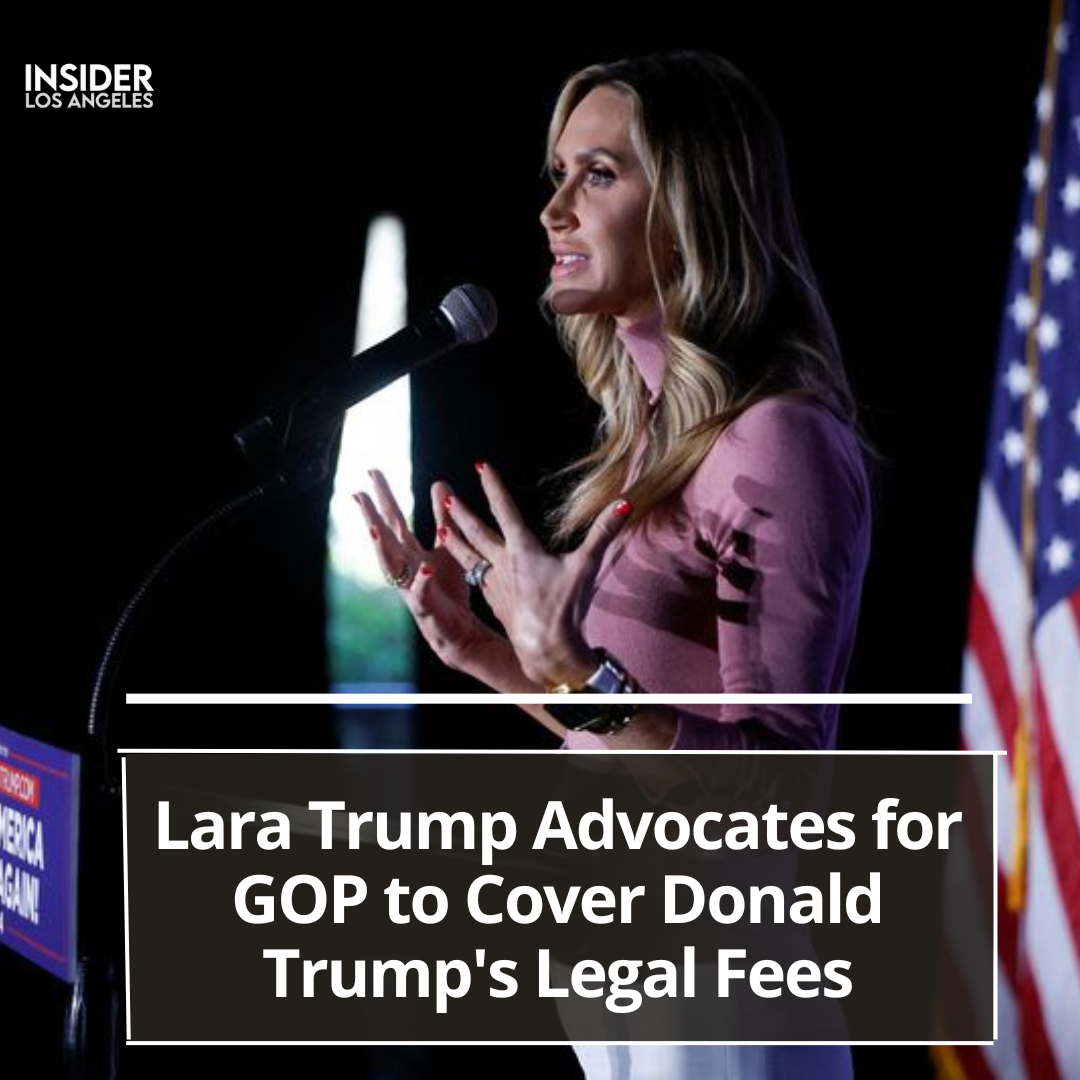 Lara Trump has sparked debate by recommending that the RNC fund the former president's increasing legal fees.