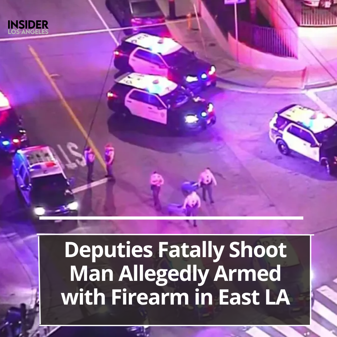 A fatal shooting occurred outside a store in East Los Angeles, and deputies from the LA County Sheriff's Department responded.