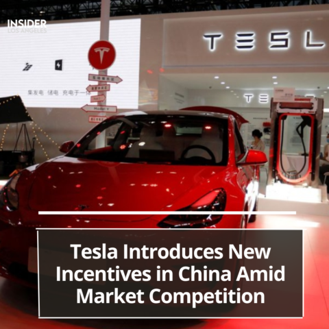 Tesla has announced a number of incentives in the Chinese auto industry as part of its plan.
