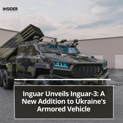 The Inguar-3, Ukraine's most recent armoured fighting vehicle, marks a watershed moment in the country's defence industry.