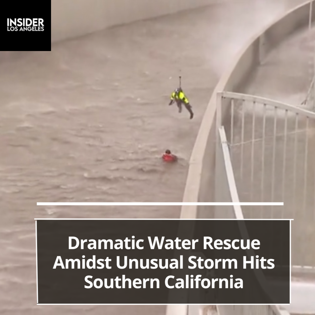 Over the weekend, Southern California had an unusual amount of rain, thunderstorms, and even hail.