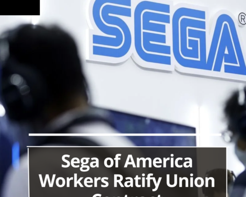 Sega of America has made history by officially ratifying its union contract, marking an important milestone.