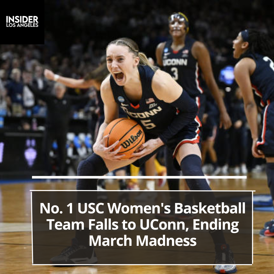 The top-seeded USC women's basketball team suffered a crushing loss to No. 3 UConn in the Elite Eight of the 2024 NCAA Tournament.