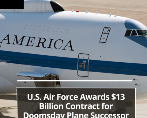 The US Air Force hailed a significant milestone in national security with the award of a $13 billion contract.
