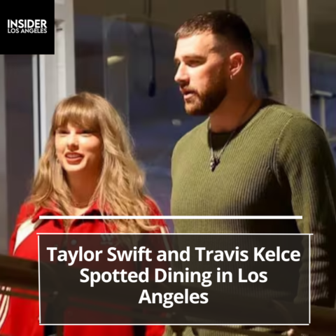 Singer Taylor Swift and NFL superstar Travis Kelce were seen enjoying a dinner date at Madeo Ristorante.