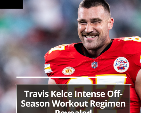 Travis Kelce, the acclaimed NFL star and tight end for the Kansas City Chiefs, is working hard to improve his fitness this offseason.