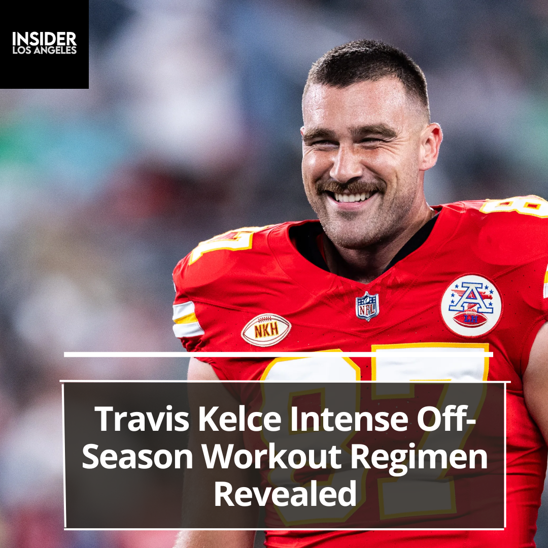 Travis Kelce, the acclaimed NFL star and tight end for the Kansas City Chiefs, is working hard to improve his fitness this offseason.