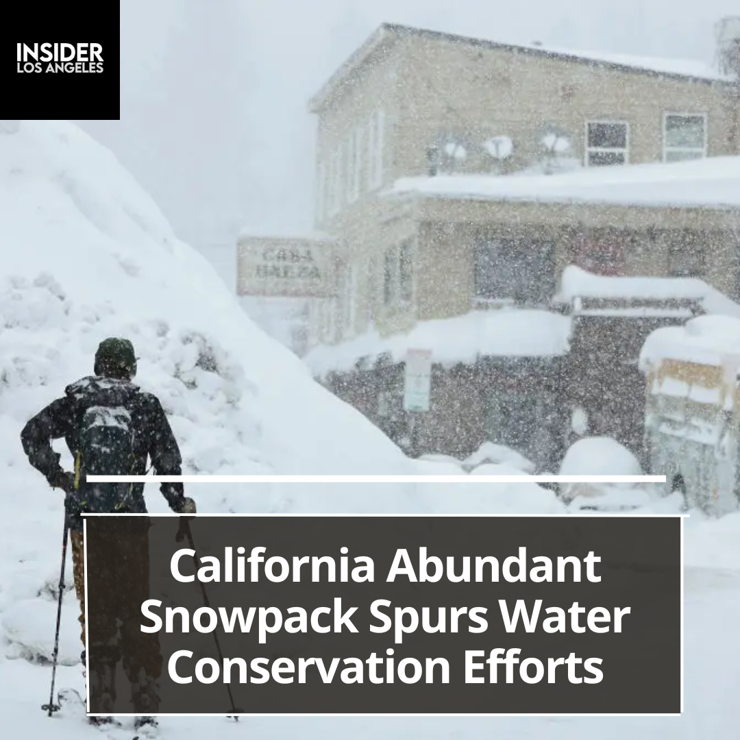 California's snowpack levels have risen this year as a result of recent storms, raising hopes for increased water supplies.