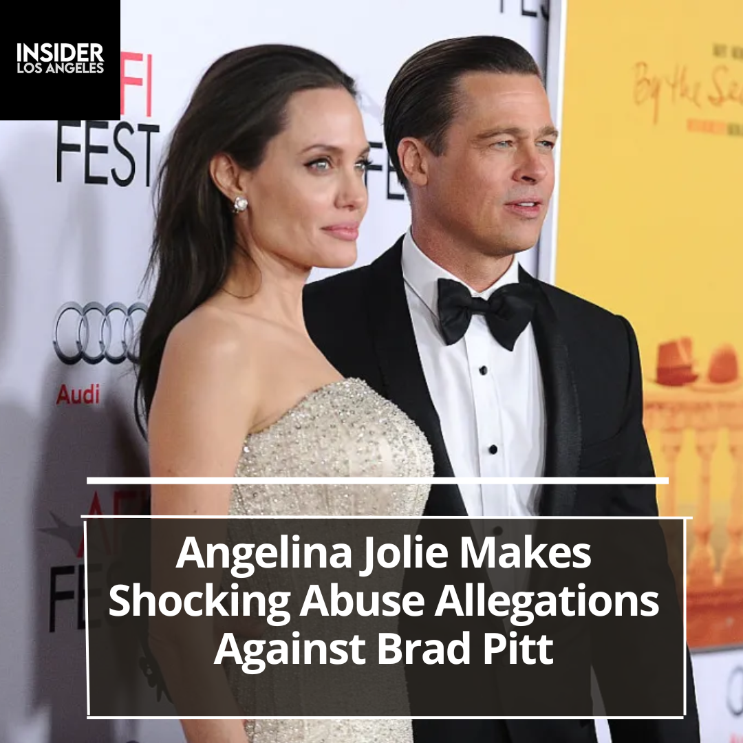 Shocking allegations shatter the entertainment industry as Angelina Jolie accuses her ex-husband, Brad Pitt, of physical assault