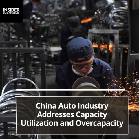 A top official from the CAAM indicated that China's auto plants had a high capacity utilisation rate.