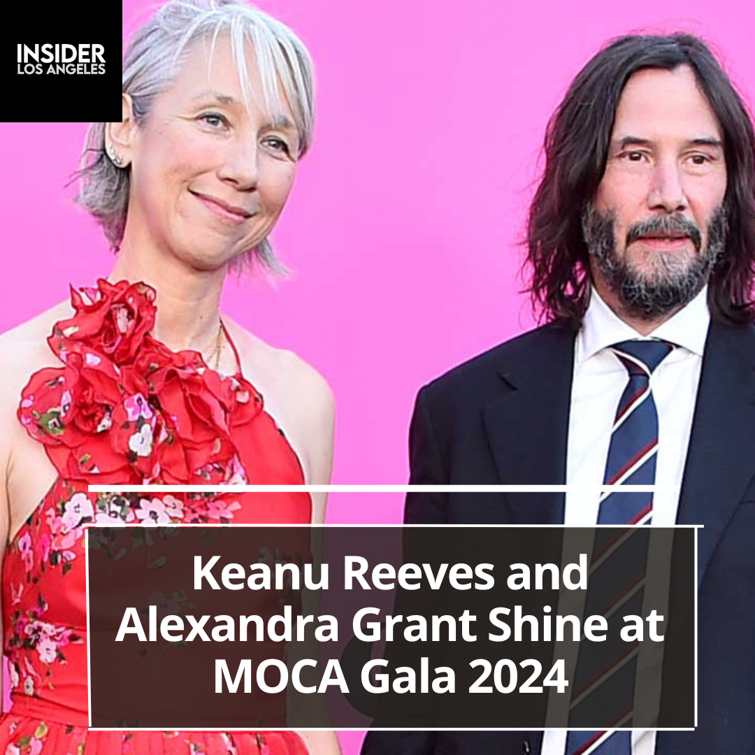 Keanu Reeves and Alexandra Grant captivated viewers as they graced the MOCA Gala 2024 held at The Geffen Contemporary.