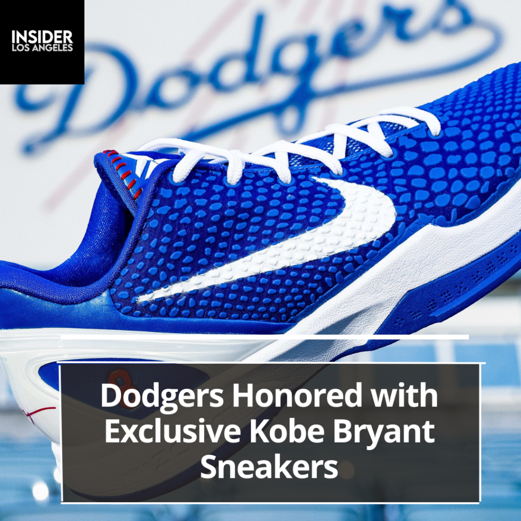 On Kobe Bryant's eighth anniversary, Vanessa Bryant surprised members of the Dodgers with customised trainers.