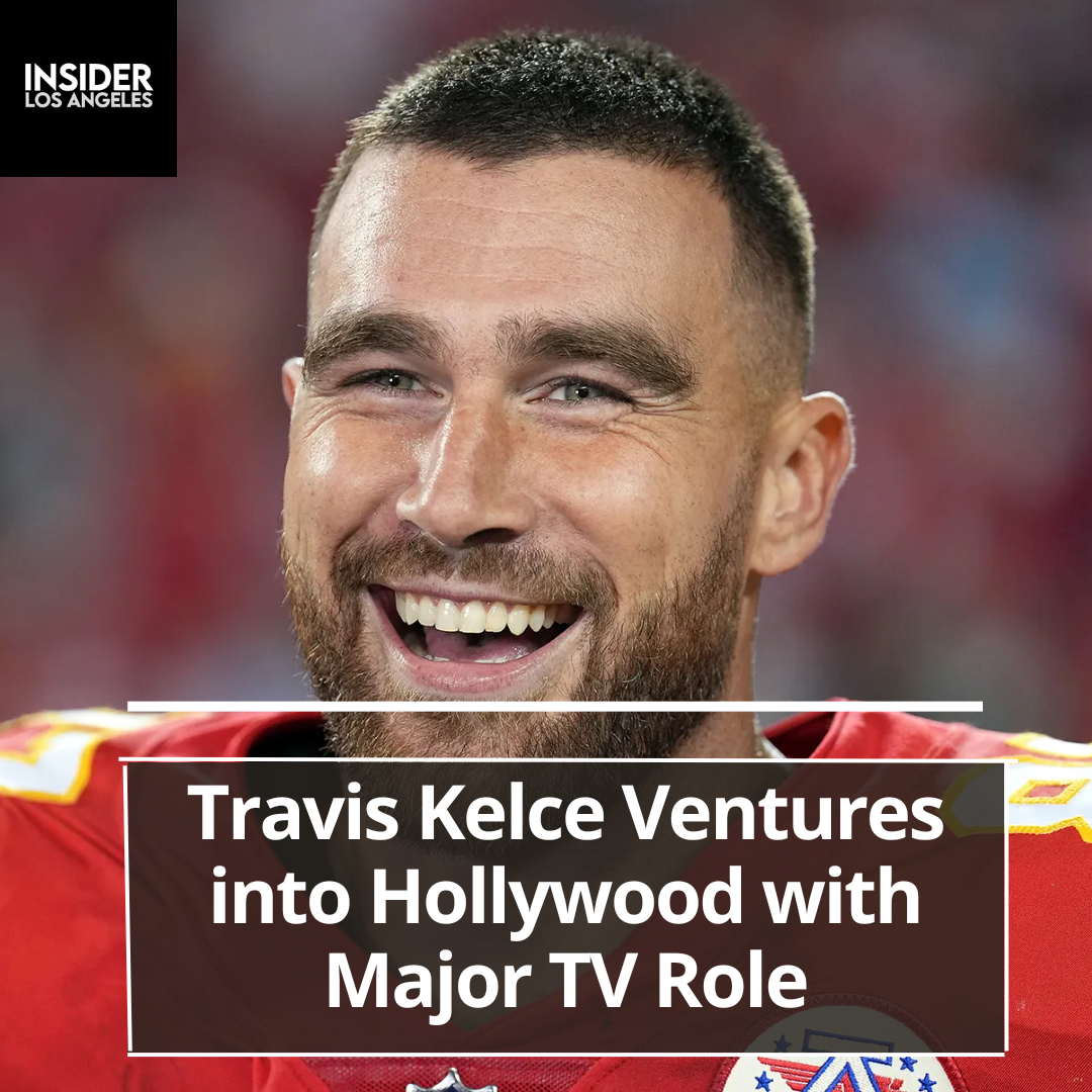 Travis Kelce, a well-known Kansas City Chiefs athlete, is starting a new chapter in his career by making his Hollywood debut.