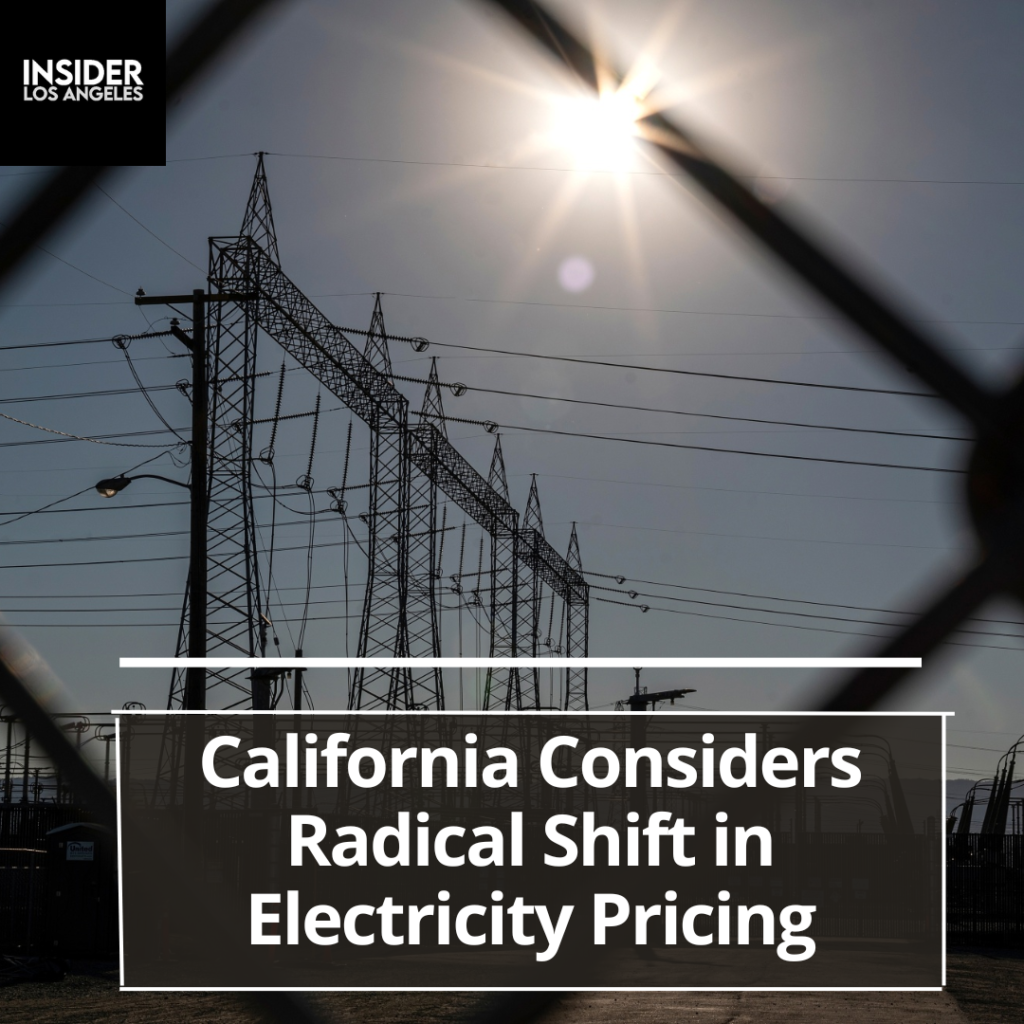 California is considering a big shift from its typical electricity payment structure.